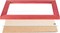 Rustic Wooden Picture Frame 11x14 Inch- 100% Natural Solid Eco Distressed Wood for Wall Mounting Photo Frame - Red